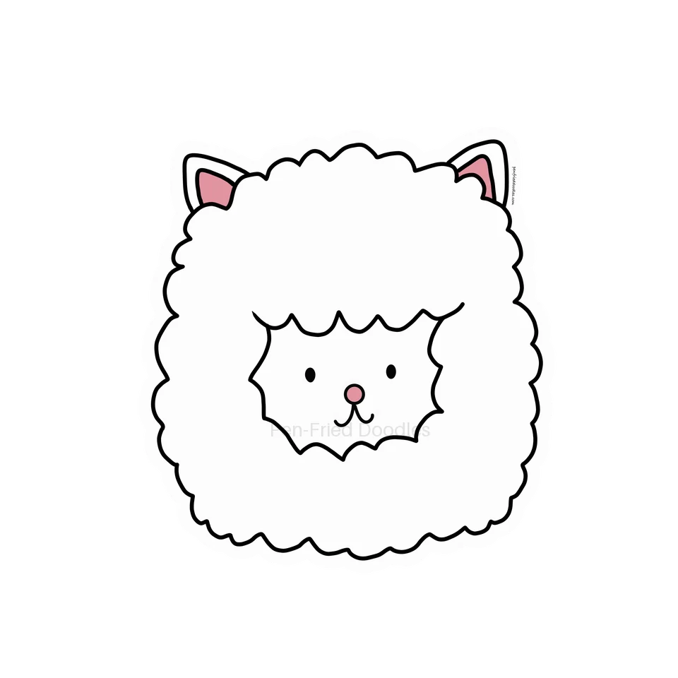 Alpapa Alpaca illustration