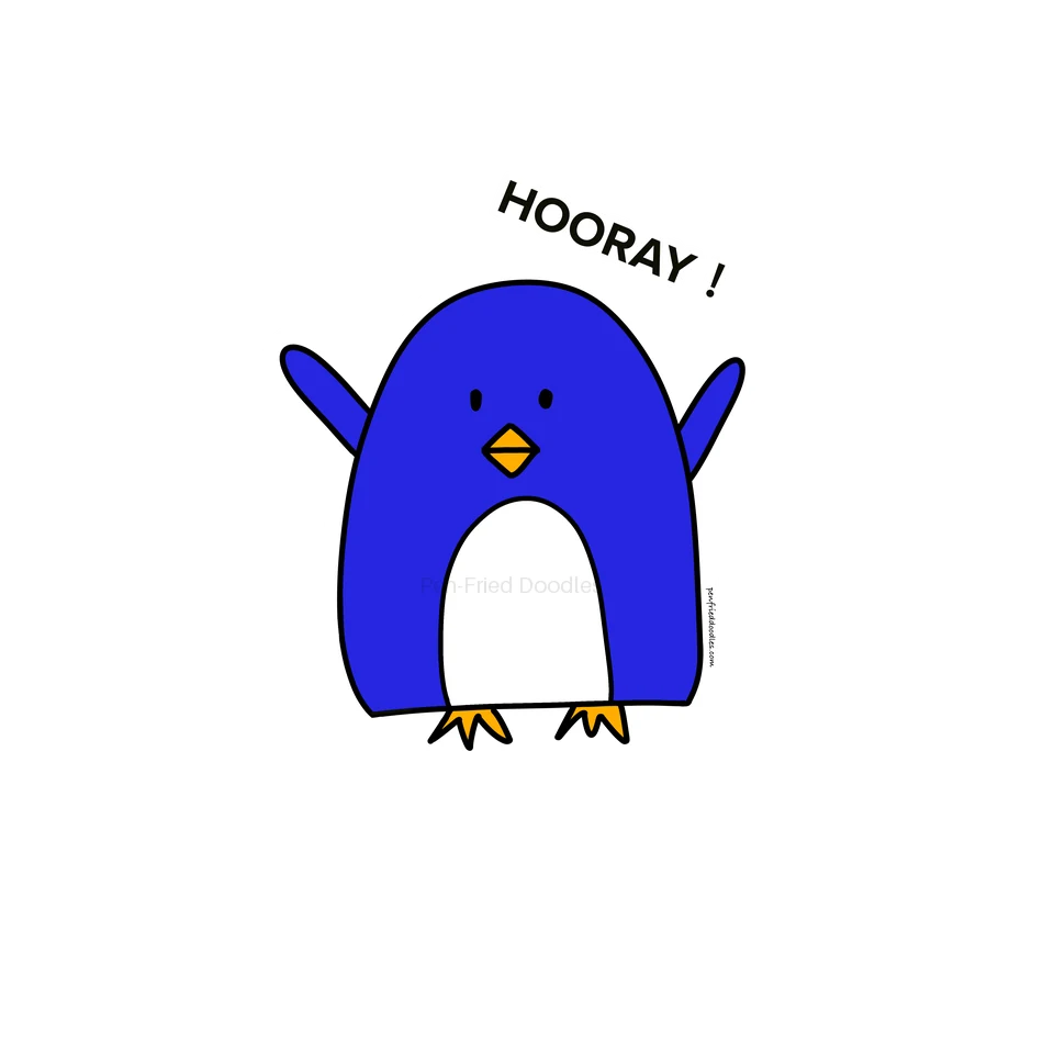 The Hooray Emperor expression 1 illustration